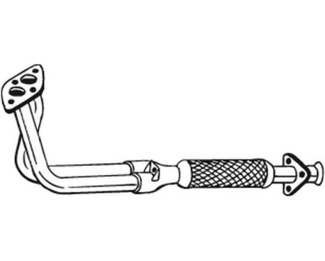 Exhaust Pipe 835-025 Bosal, Image 2