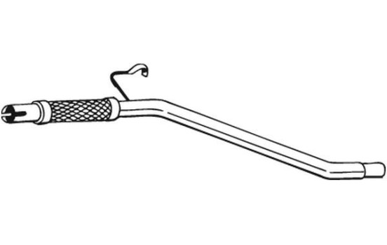 Exhaust Pipe 835-179 Bosal, Image 2