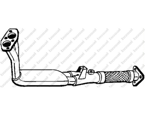 Exhaust Pipe 835-277 Bosal