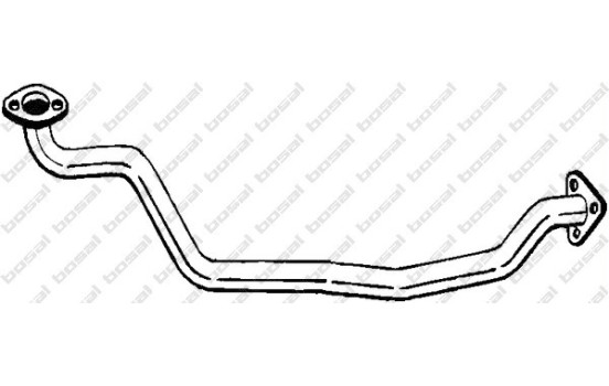 Exhaust Pipe 836-041 Bosal