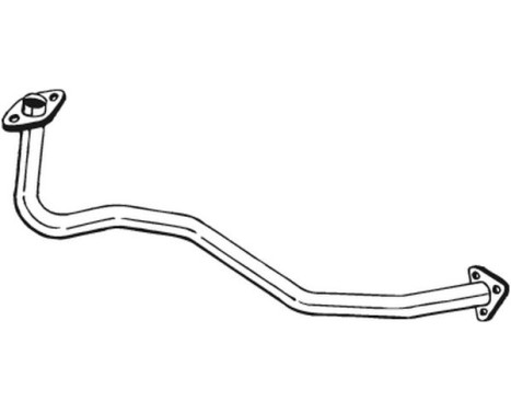 Exhaust Pipe 836-131 Bosal, Image 2