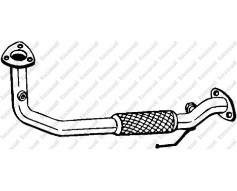 Exhaust Pipe 836-257 Bosal