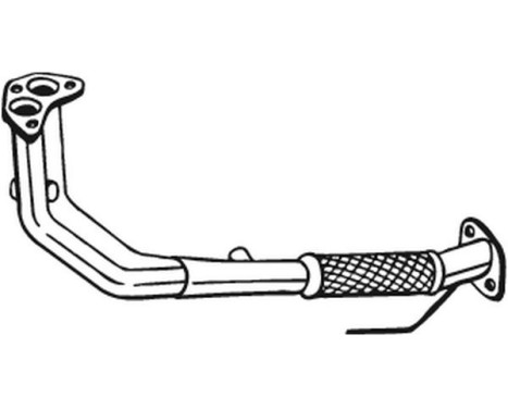 Exhaust Pipe 836-277 Bosal, Image 2