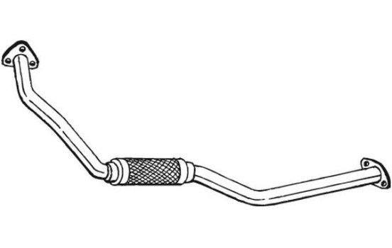 Exhaust Pipe 837-421 Bosal