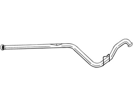 Exhaust Pipe 837-509 Bosal, Image 2