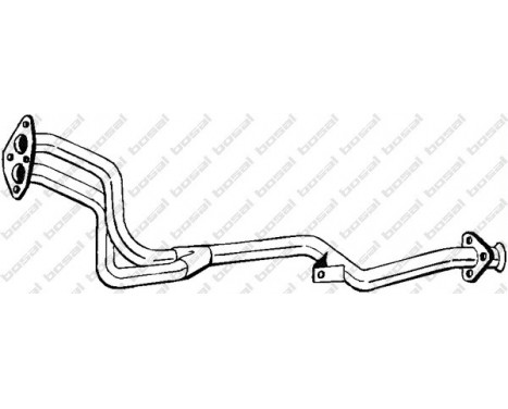 Exhaust Pipe 837-995 Bosal