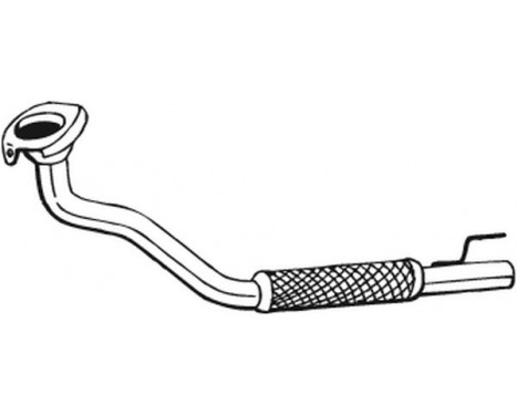 Exhaust Pipe 839-459 Bosal, Image 2