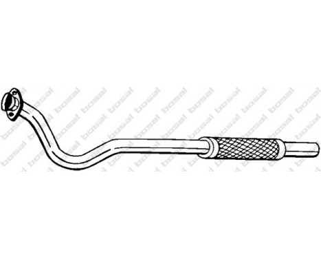 Exhaust Pipe 840-161 Bosal