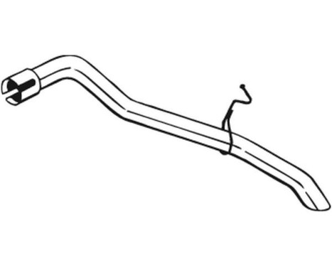 Exhaust Pipe 840-173 Bosal, Image 2