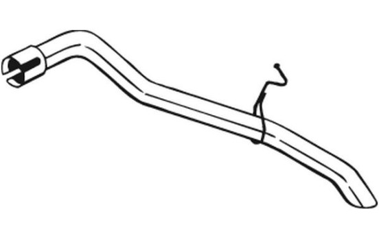 Exhaust Pipe 840-173 Bosal, Image 2