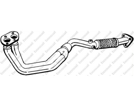 Exhaust Pipe 840-219 Bosal