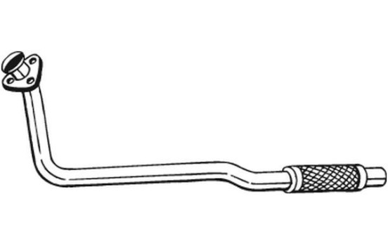 Exhaust Pipe 840-303 Bosal, Image 2