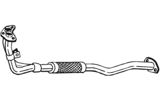 Exhaust Pipe 840-397 Bosal, Image 2