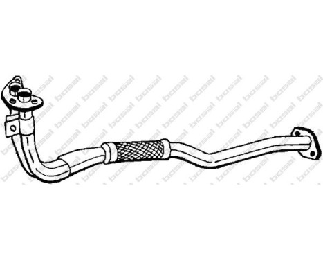 Exhaust Pipe 840-449 Bosal, Image 2