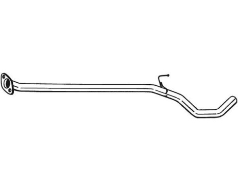 Exhaust Pipe 841-277 Bosal, Image 2