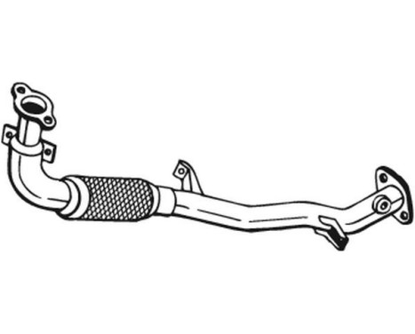 Exhaust Pipe 850-153 Bosal, Image 2