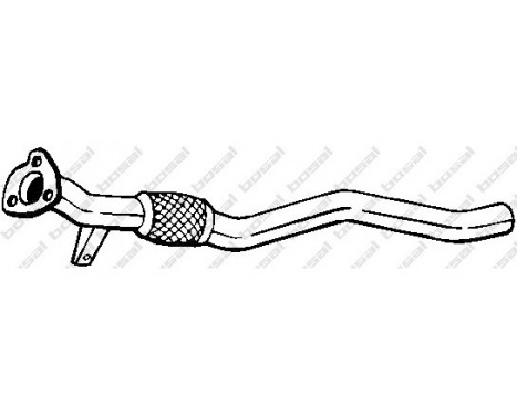 Exhaust Pipe 850-229 Bosal