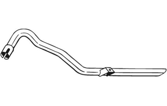 Exhaust Pipe 851-015 Bosal