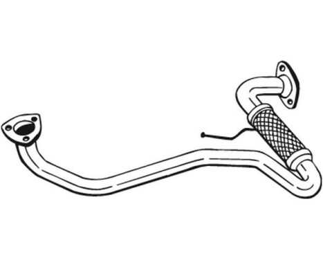 Exhaust Pipe 851-131 Bosal