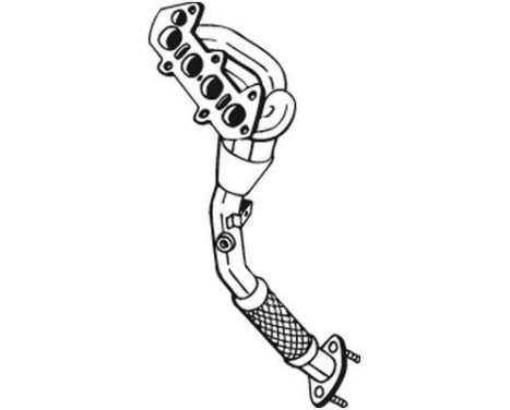 Exhaust Pipe 851-275 Bosal