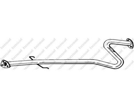 Exhaust Pipe 851-357 Bosal