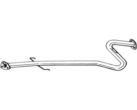 Exhaust Pipe 851-357 Bosal, Image 2