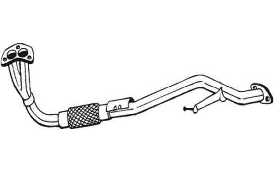 Exhaust Pipe 853-361 Bosal, Image 2