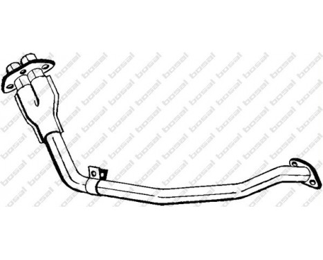 Exhaust Pipe 855-309 Bosal