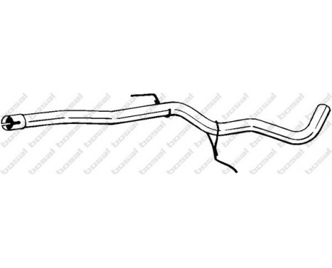 Exhaust Pipe 868-541 Bosal