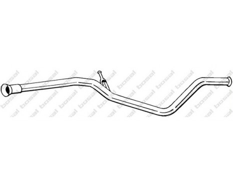 Exhaust Pipe 870-137 Bosal