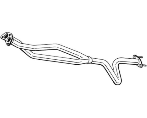 Exhaust Pipe 873-387 Bosal