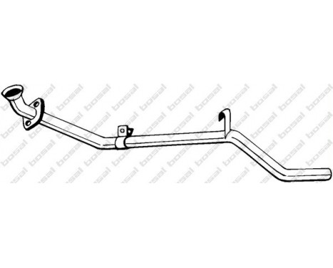 Exhaust Pipe 877-403 Bosal