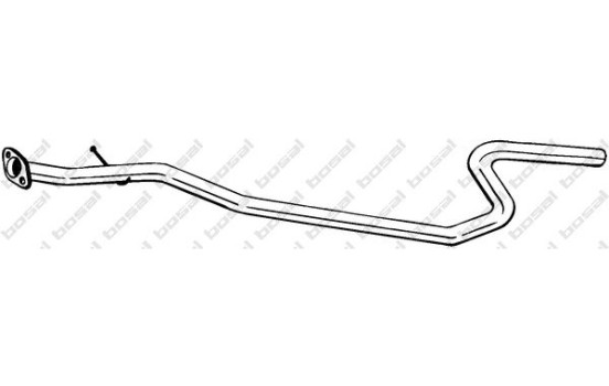 Exhaust Pipe 878-897 Bosal