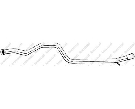 Exhaust Pipe 878-953 Bosal