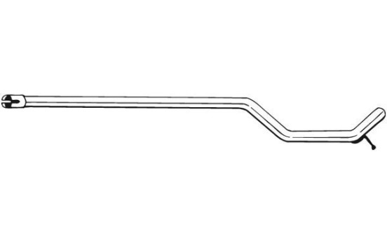 Exhaust Pipe 880-209 Bosal
