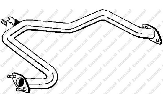 Exhaust Pipe 882-305 Bosal, Image 2