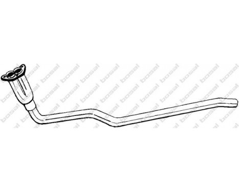 Exhaust Pipe 882-741 Bosal, Image 2
