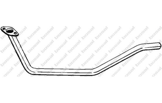 Exhaust Pipe 882-961 Bosal