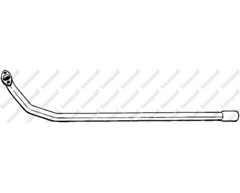 Exhaust Pipe 883-493 Bosal