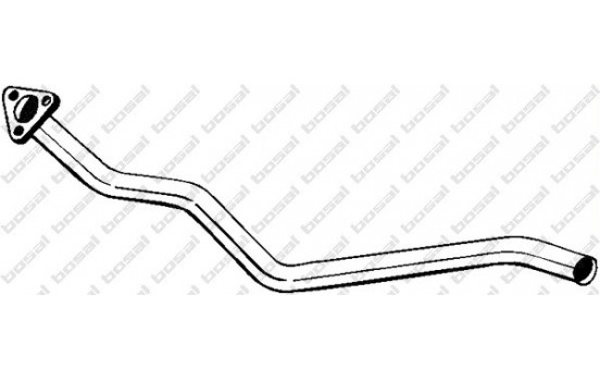 Exhaust pipe 885-957 Bosal