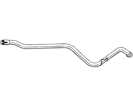 Exhaust Pipe 887-149 Bosal, Image 2