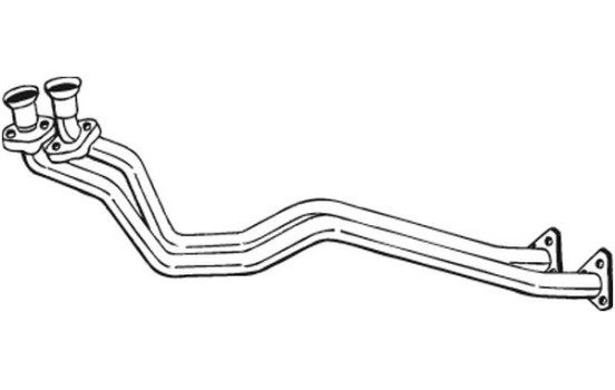 Exhaust Pipe 887-161 Bosal, Image 2