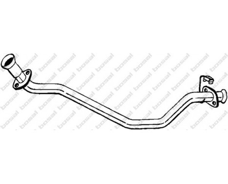 Exhaust Pipe 887-937 Bosal, Image 2