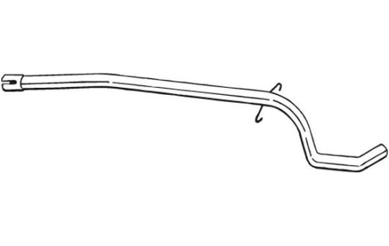 Exhaust Pipe 888-055 Bosal, Image 2