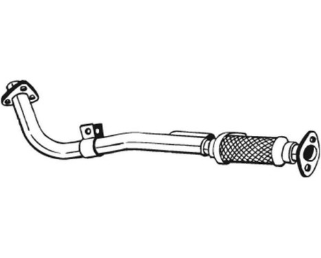 Exhaust Pipe 888-409 Bosal