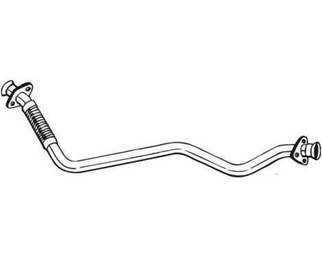 Exhaust Pipe 889-227 Bosal, Image 2