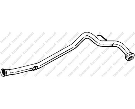 Exhaust Pipe 890-871 Bosal