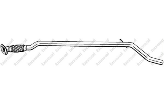 Exhaust Pipe 900-027 Bosal