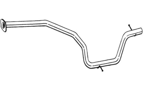Exhaust Pipe 900-033 Bosal