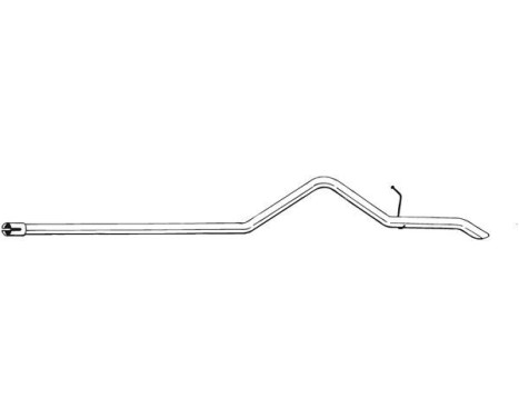 Exhaust Pipe 900-041 Bosal, Image 2